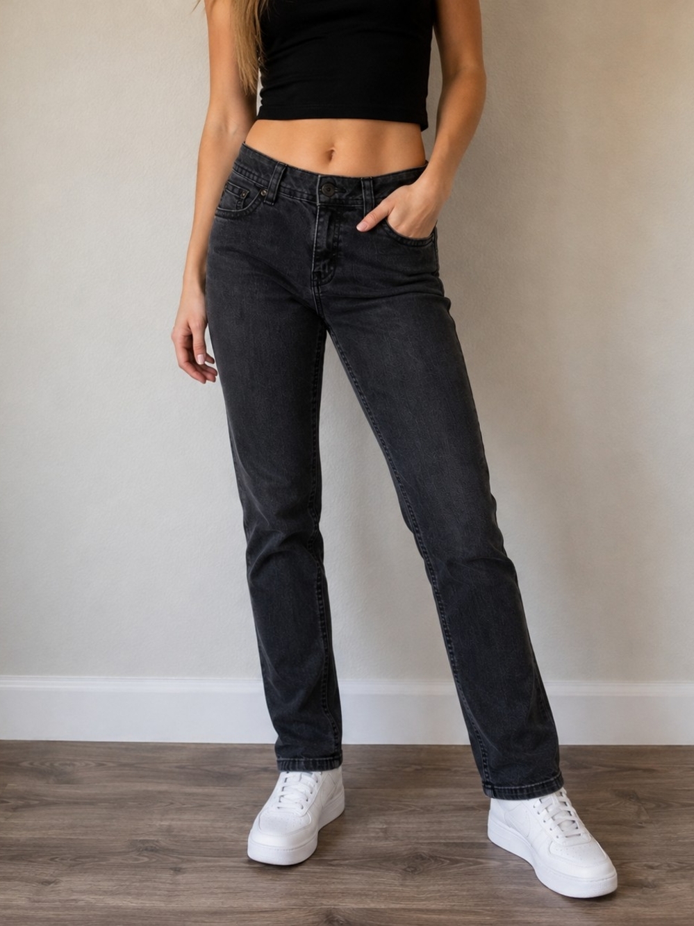 EUC Miss Me Women's Skinny Jeans Size 30 Black Denim